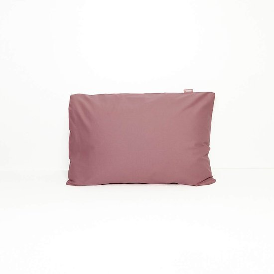 Kadolis Taie d'oreiller 100% Coton Bio Bois De Rose 40x60 cm