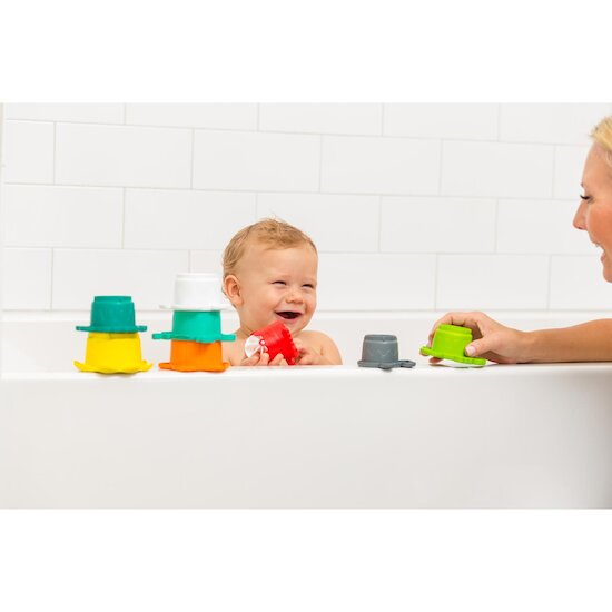 Infantino Gobelets gigogne de bain   Infantino Gobelets gigogne de bain
