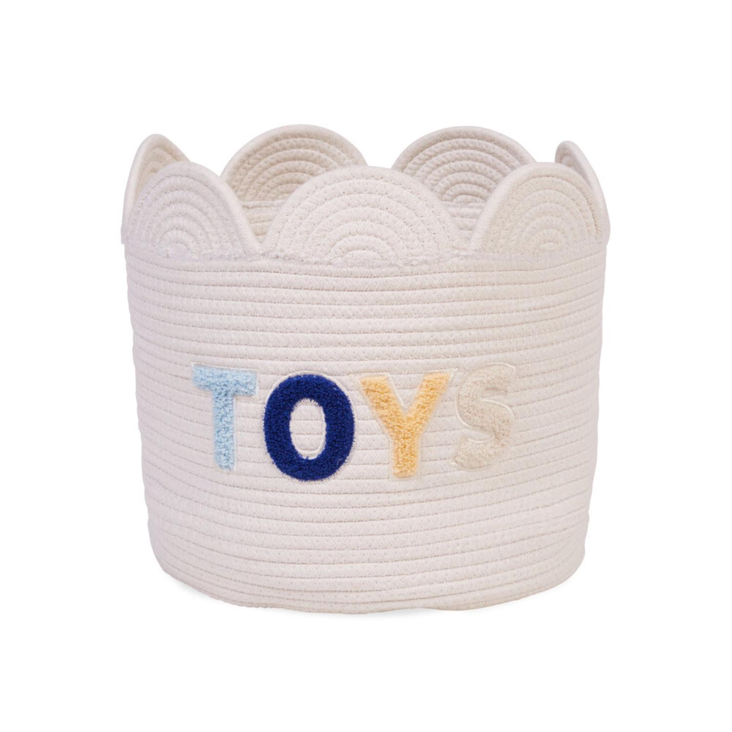 Childhome - Panier fleur BLANC Childhome