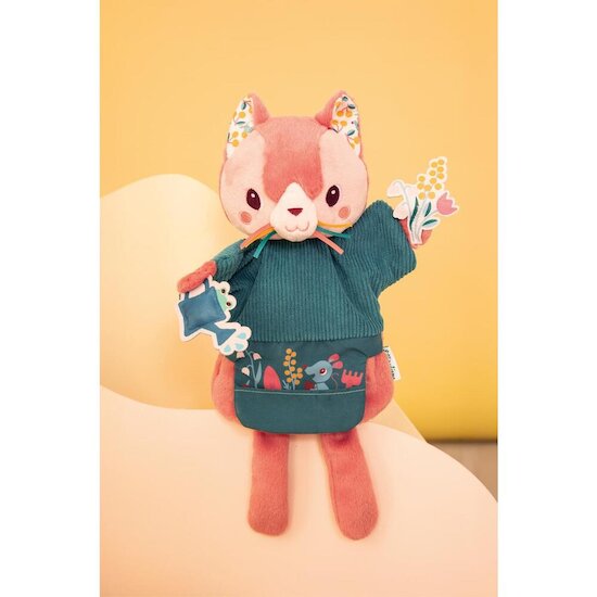 Lilliputiens Marionnette à Main Jeanne Rose/ Bleu 