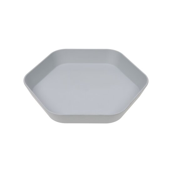 Lässig Green Label  Assiette Geo gris-bleu  Lässig Green Label  Assiette Geo gris-bleu
