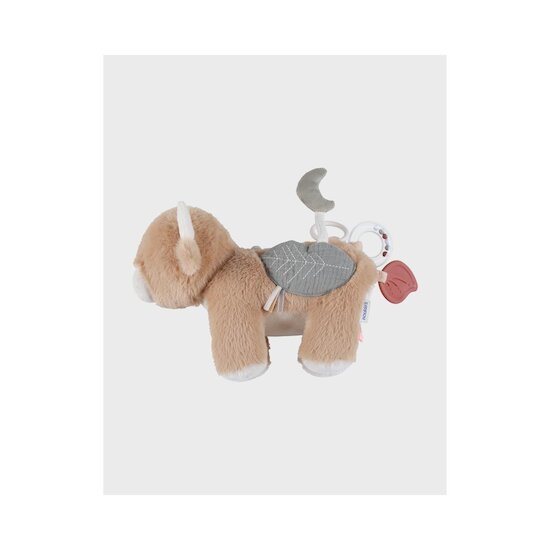 Noukie's Peluche d'activité Fluffy F&O Cow  Noukie's Peluche d'activité Fluffy F&O Cow