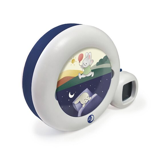 Pabobo Veilleuse indicatrice de réveil Moon Blanc  Pabobo Veilleuse indicatrice de réveil Moon Blanc