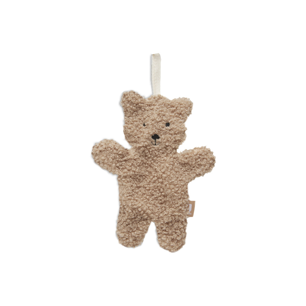 Attache Sucette Teddy Bear MARRON Jollein