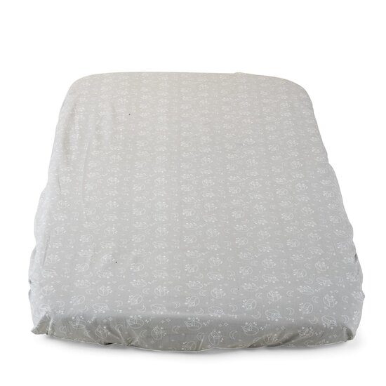 Chicco Draps Housse Chicco Next2Me Lot de 2 Grey Fox 