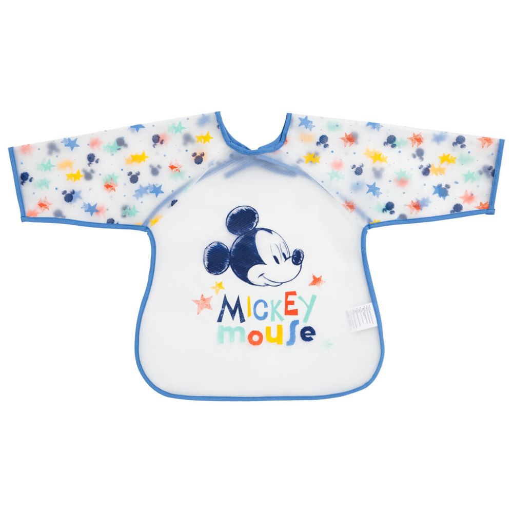 Bavoir tablier 2eme age avec manches MULTICOLORE Disney