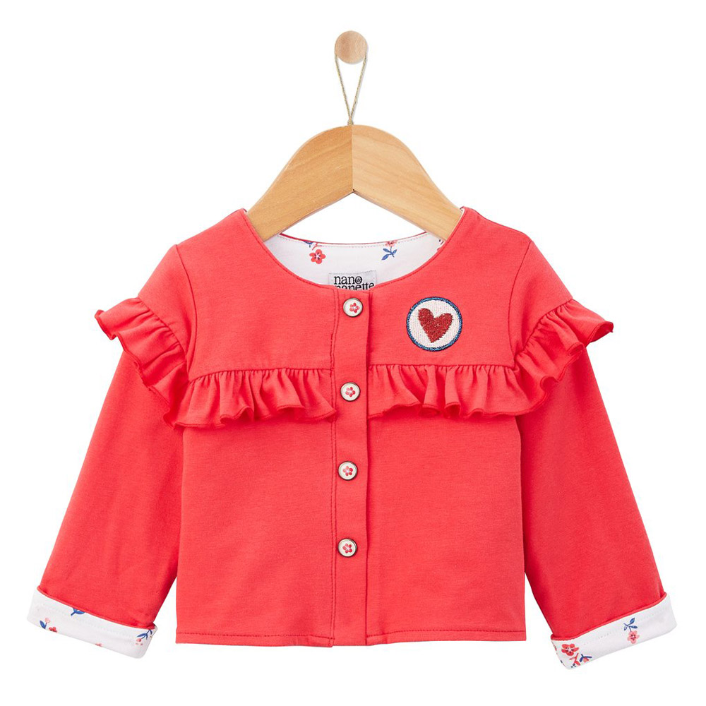 Veste Santa Cruz Beach ROUGE Nano et Nanette