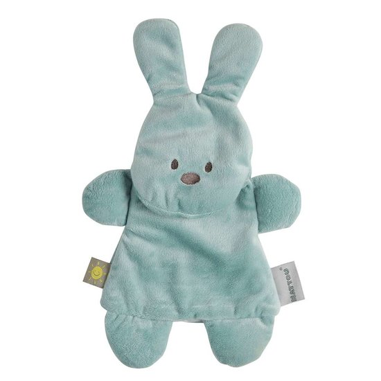 Nattou Peluche bouillotte Vert 