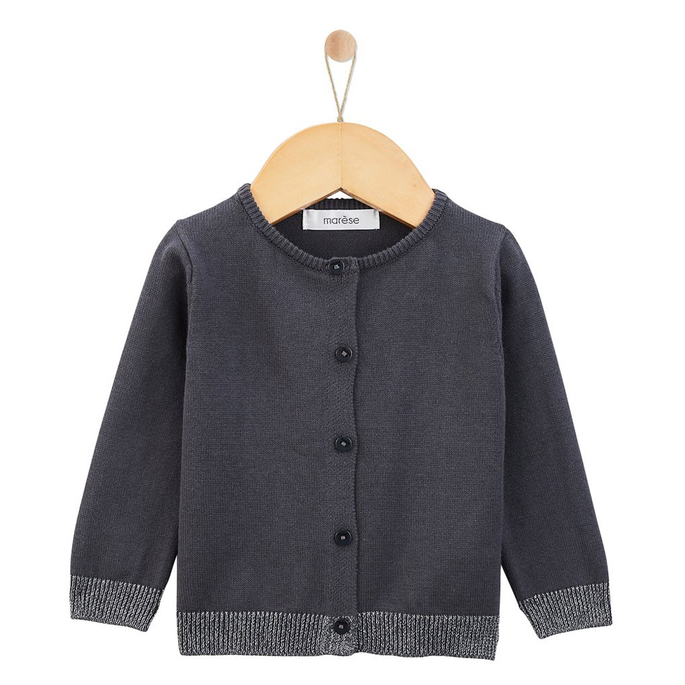 Cardigan Petite Fleurette GRIS Marèse