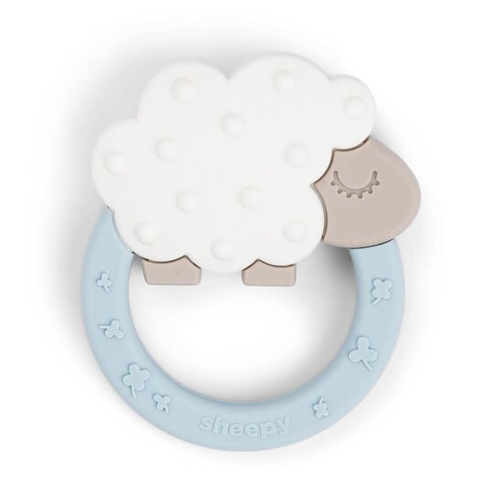Done by Deer Anneau de dentition Sheepy Bleu  Done by Deer Anneau de dentition Sheepy Bleu