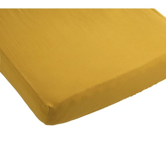 Sauthon Original Lot de 2 Draps housse pour lit rectangle Jaune Topaze 70x140 cm Sauthon Original Lot de 2 Draps housse pour lit rectangle Jaune Topaze 70x140 cm