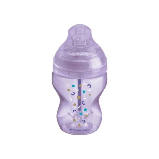 Tommee Tippee Biberon Anti-colique avancé Décoré Fille 260 ml