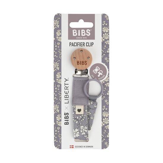 BIBS BIBS x Liberty Attache Tétine Capel Fossil Grey 