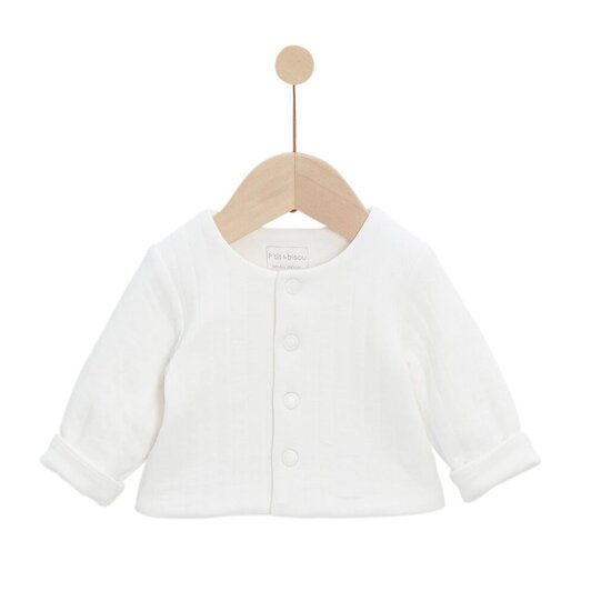 P’tit bisou Ensemble Salopette + T-shirt + Veste Mon Trousseau Chaton Imprimé Chaton  P’tit bisou Ensemble Salopette + T-shirt + Veste Mon Trousseau Chaton Imprimé Chaton