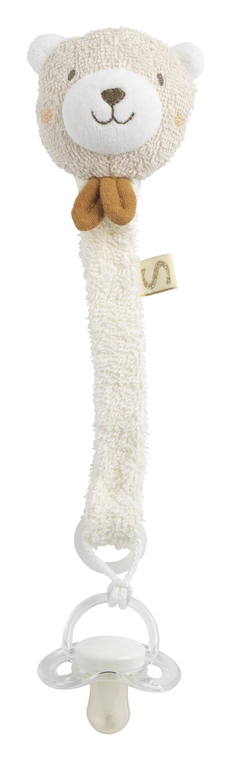 Attache Sucette Petit Soleil BEIGE Sauthon