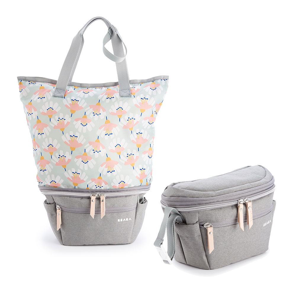Sac shopping pop-up Biarritz GRIS Béaba