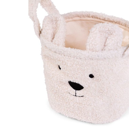 Childhome Panier Teddy Écru  Childhome Panier Teddy Écru