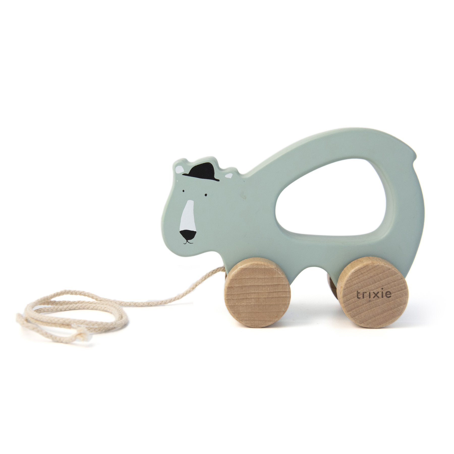 TRIXIE - Jouet à tirer en bois MULTICOLORE Trixie