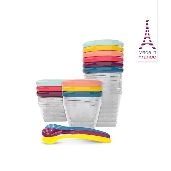 Babymoov Boîtes de conservation Babybols Multicolore  Babymoov Boîtes de conservation Babybols Multicolore
