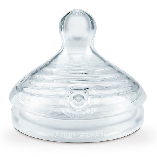 Nuk 2 tétines biberon Nature Sense Taille 1  Perçage M