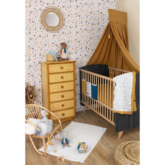 Mon P'tit Dodo Drap-Housse Jersey Caramel  Mon P'tit Dodo Drap-Housse Jersey Caramel