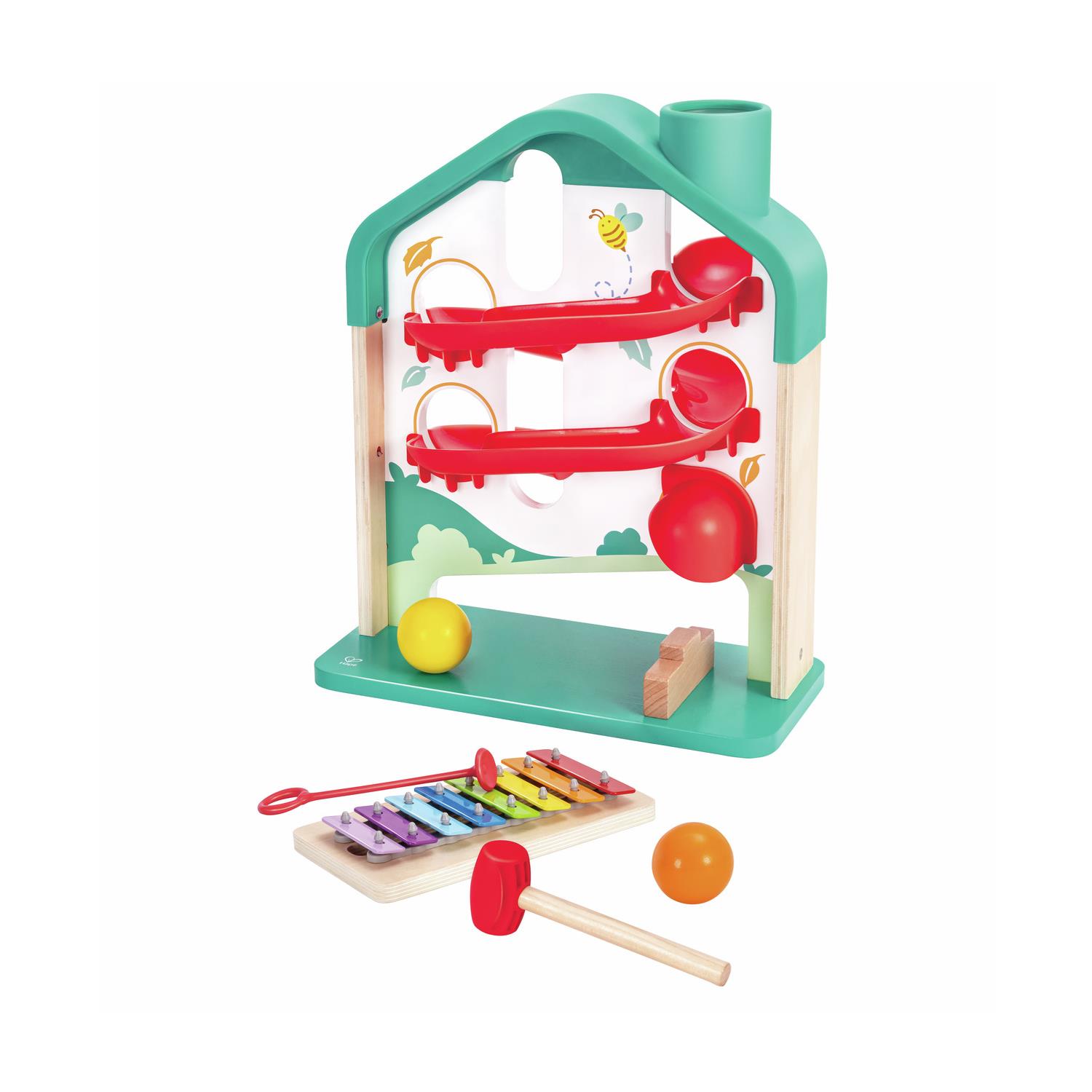 Hape - Toboggan musical MULTICOLORE Hape