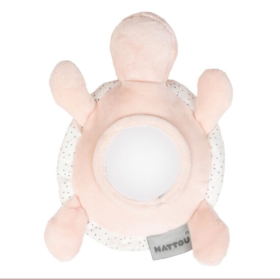 Nattou Tortue d'activités Rose  Nattou Tortue d'activités Rose