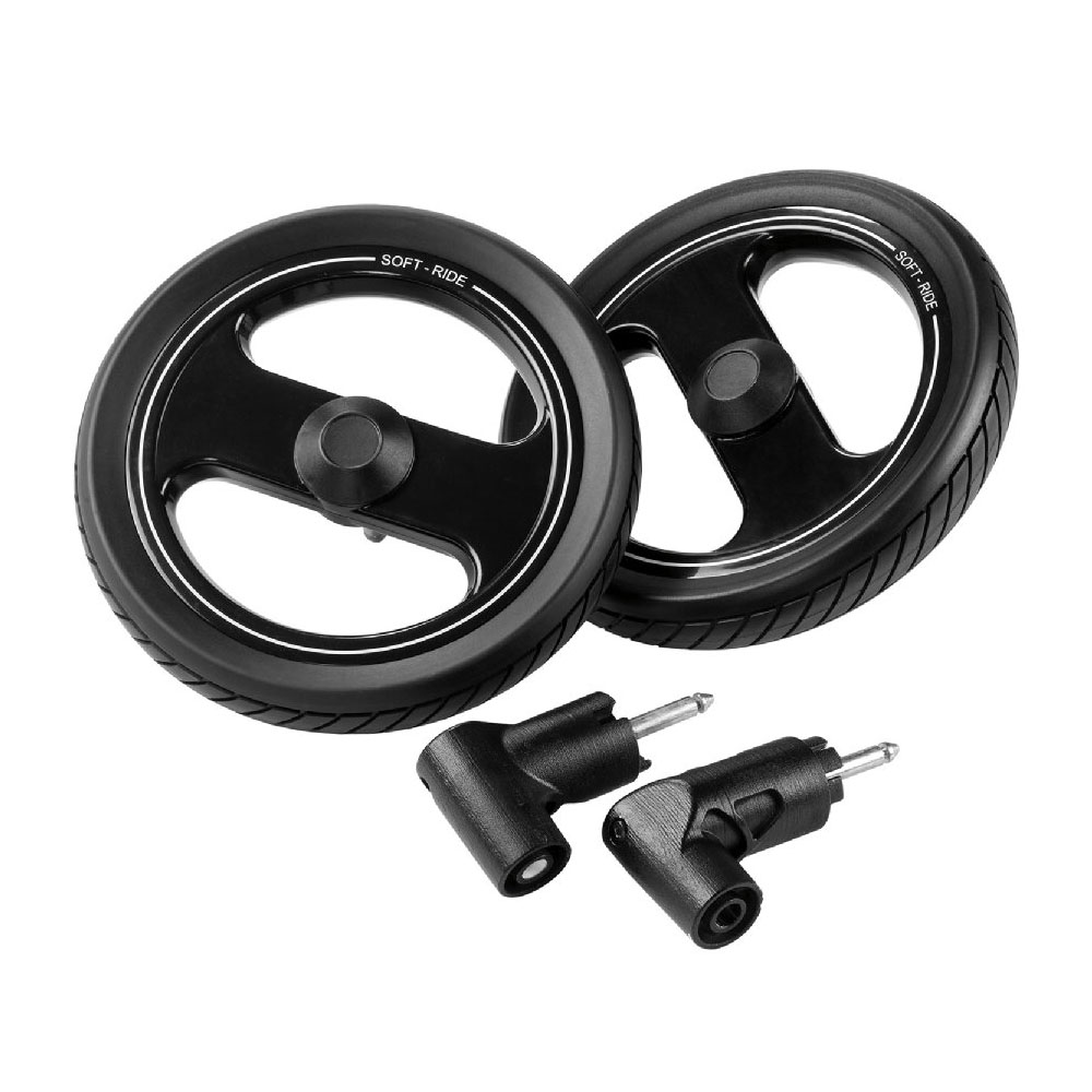 Roues tout-terrain pour châssis Book S NOIR Peg Perego