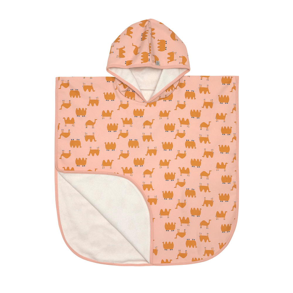 Lässig - Poncho de plage  ROSE Lässig