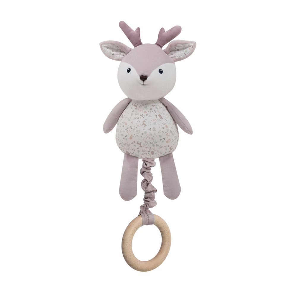 Domiva - Peluche musicale lilas MULTICOLORE Domiva