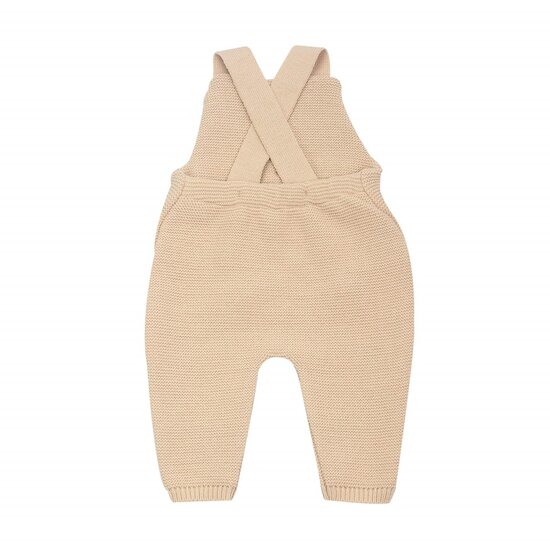 Trois Kilos Sept Salopette Maille Caramel 1-3 mois Trois Kilos Sept Salopette Maille Caramel 1-3 mois