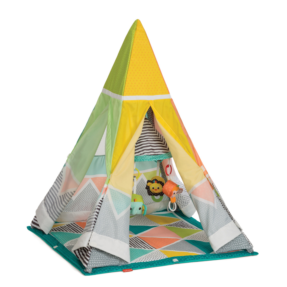 Tipi tapis de jeu évolutif MULTICOLORE Infantino