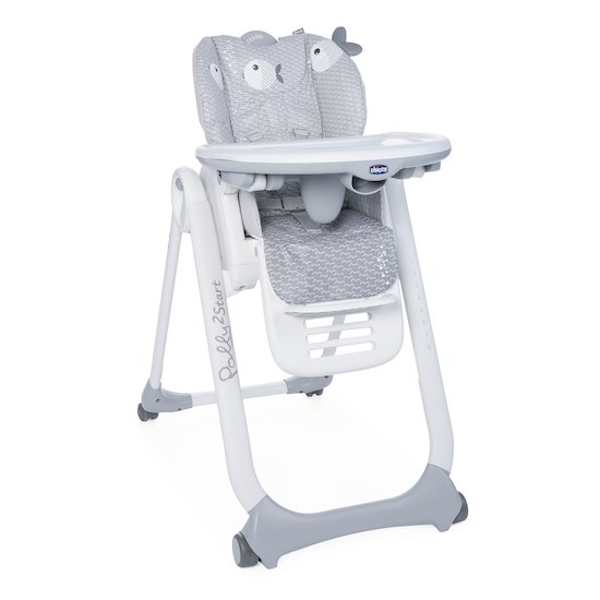 Chicco Chaise haute Polly 2 Start 4 roues Dots 