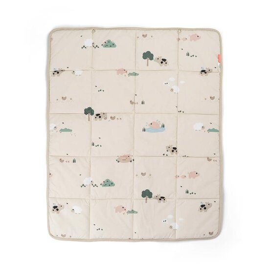 Done by Deer Tapis d'éveil Tiny farm Sable 