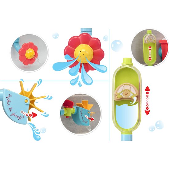 Sophie la girafe Jouet de bain Tuyaux folies   Sophie la girafe Jouet de bain Tuyaux folies