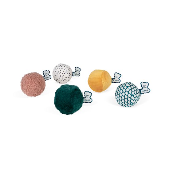 Kaloo Set de balles sensorielles Stimuli Multicolore 5 cm