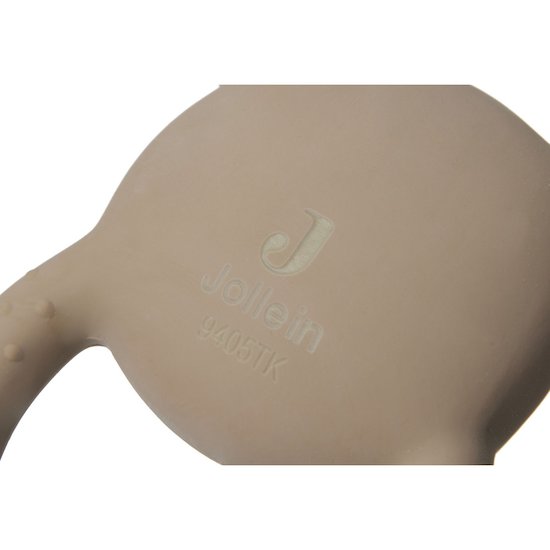 Jollein Anneau de dentition en caoutchouc Teddy Bear Biscuit  Jollein Anneau de dentition en caoutchouc Teddy Bear Biscuit