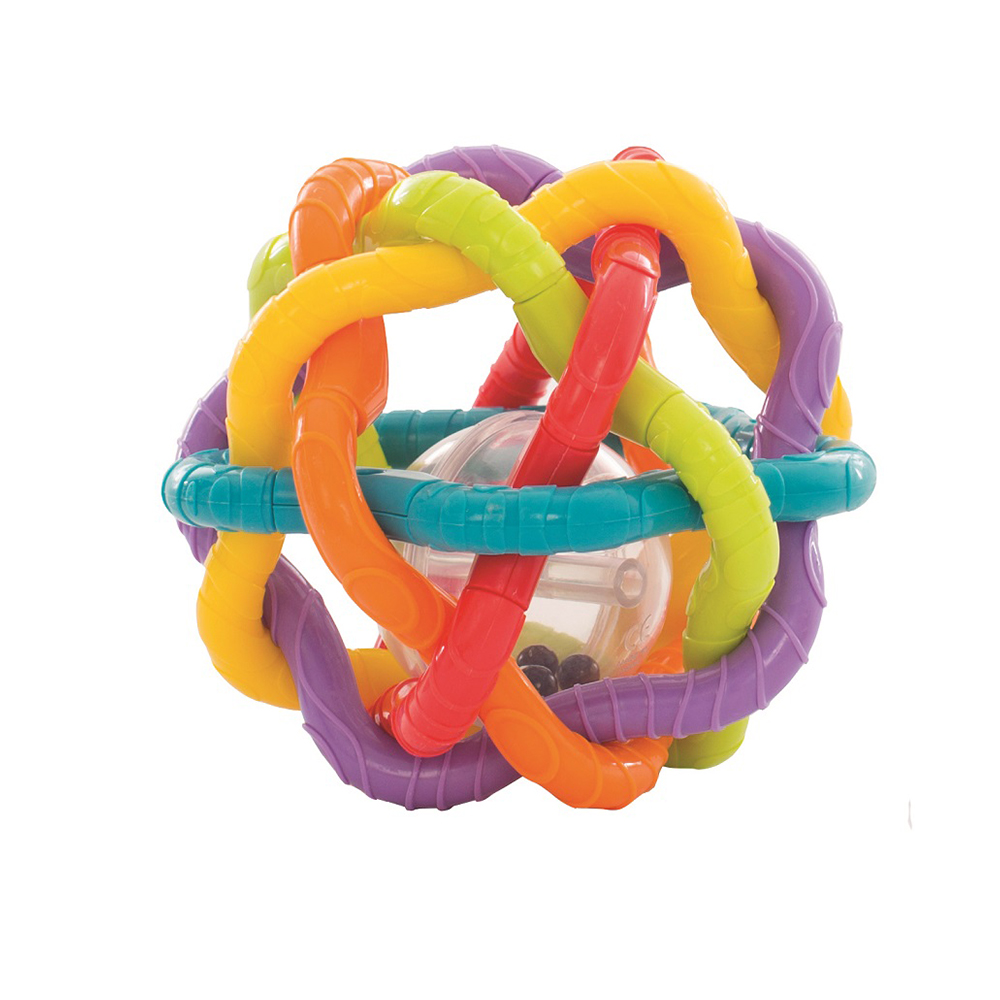 Balle à grlot entremelée MULTICOLORE Playgro