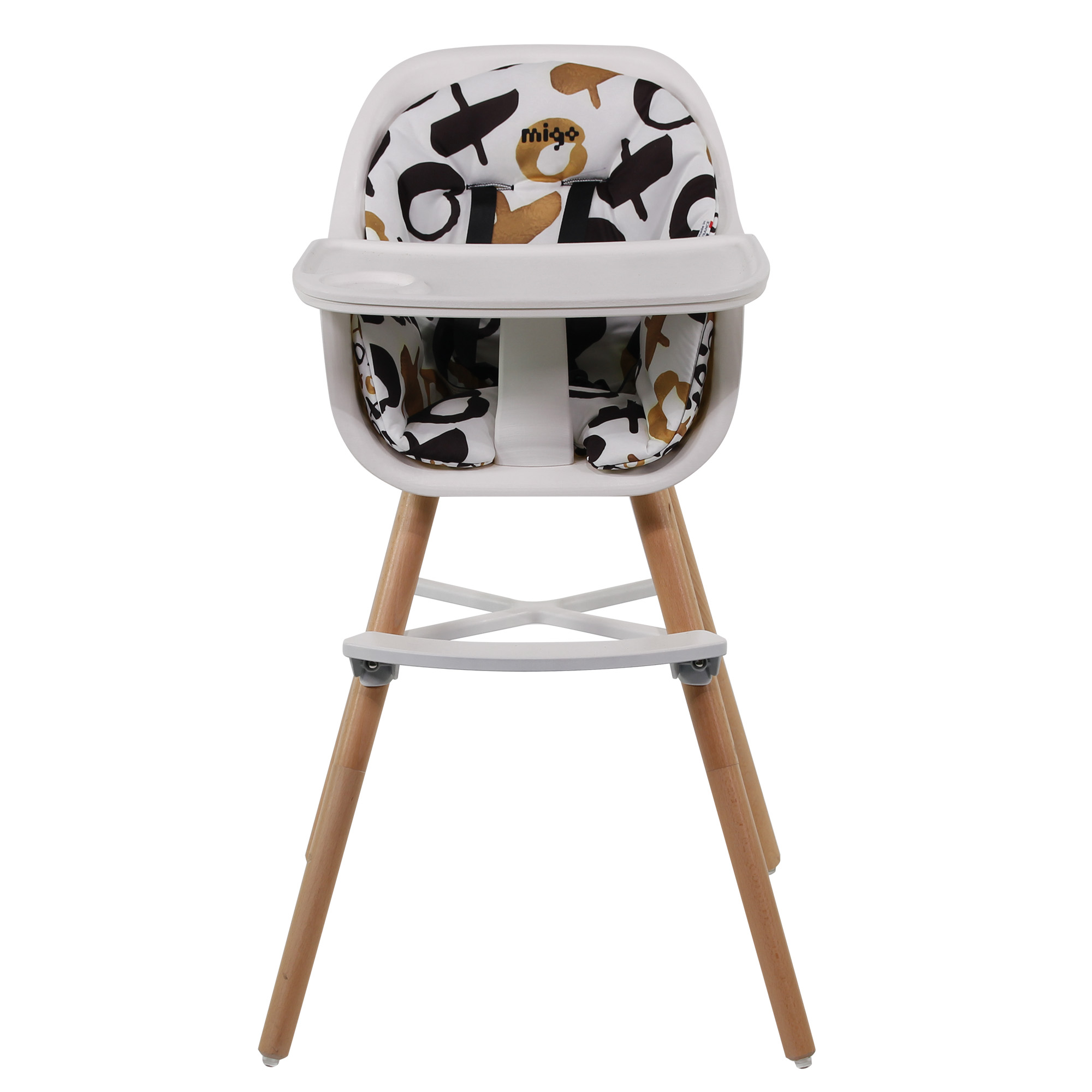 Chaise haute évolutive Eliette MULTICOLORE Migo