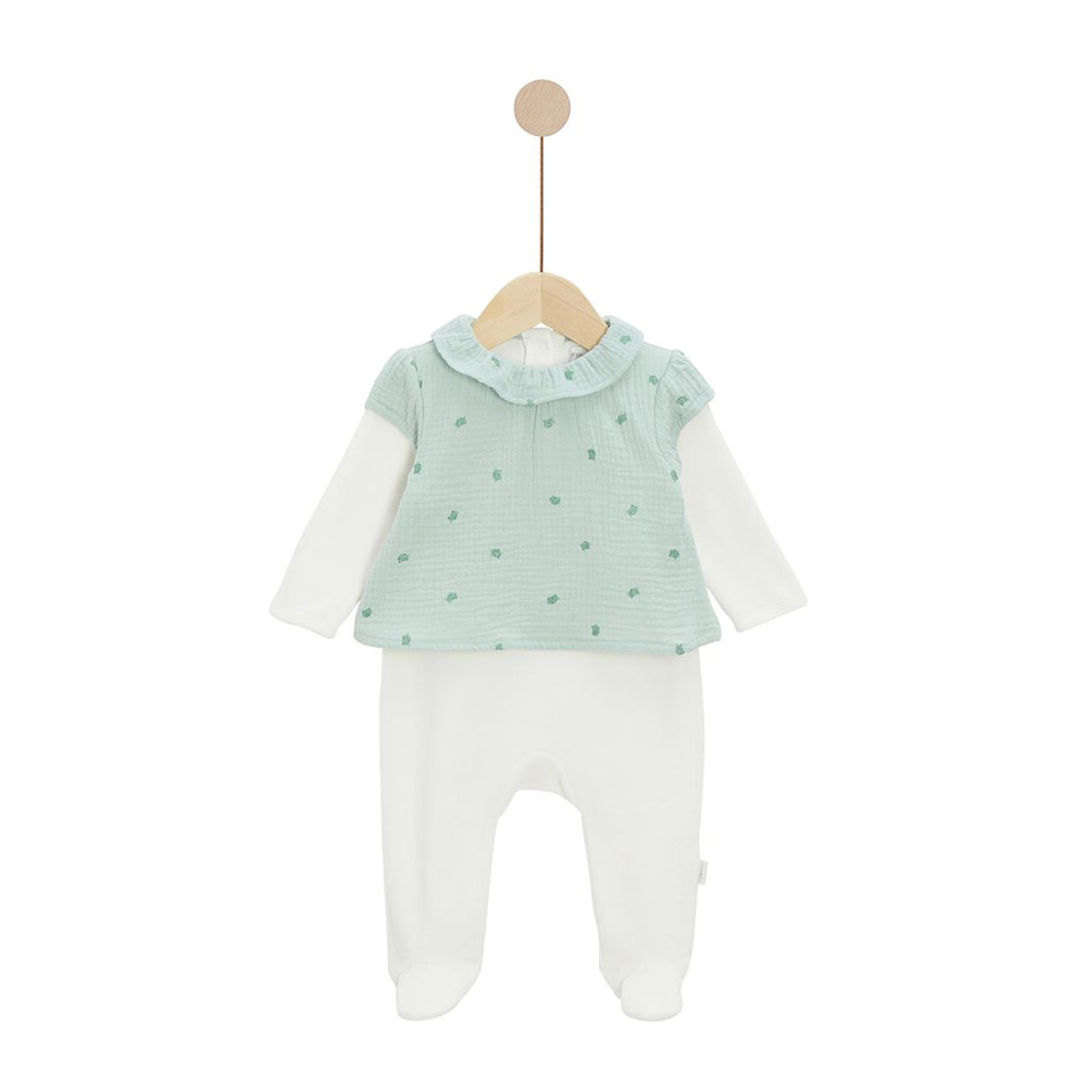 P’tit bisou - Pyjama Chat Mon Trousseau Chaton VERT P’tit bisou