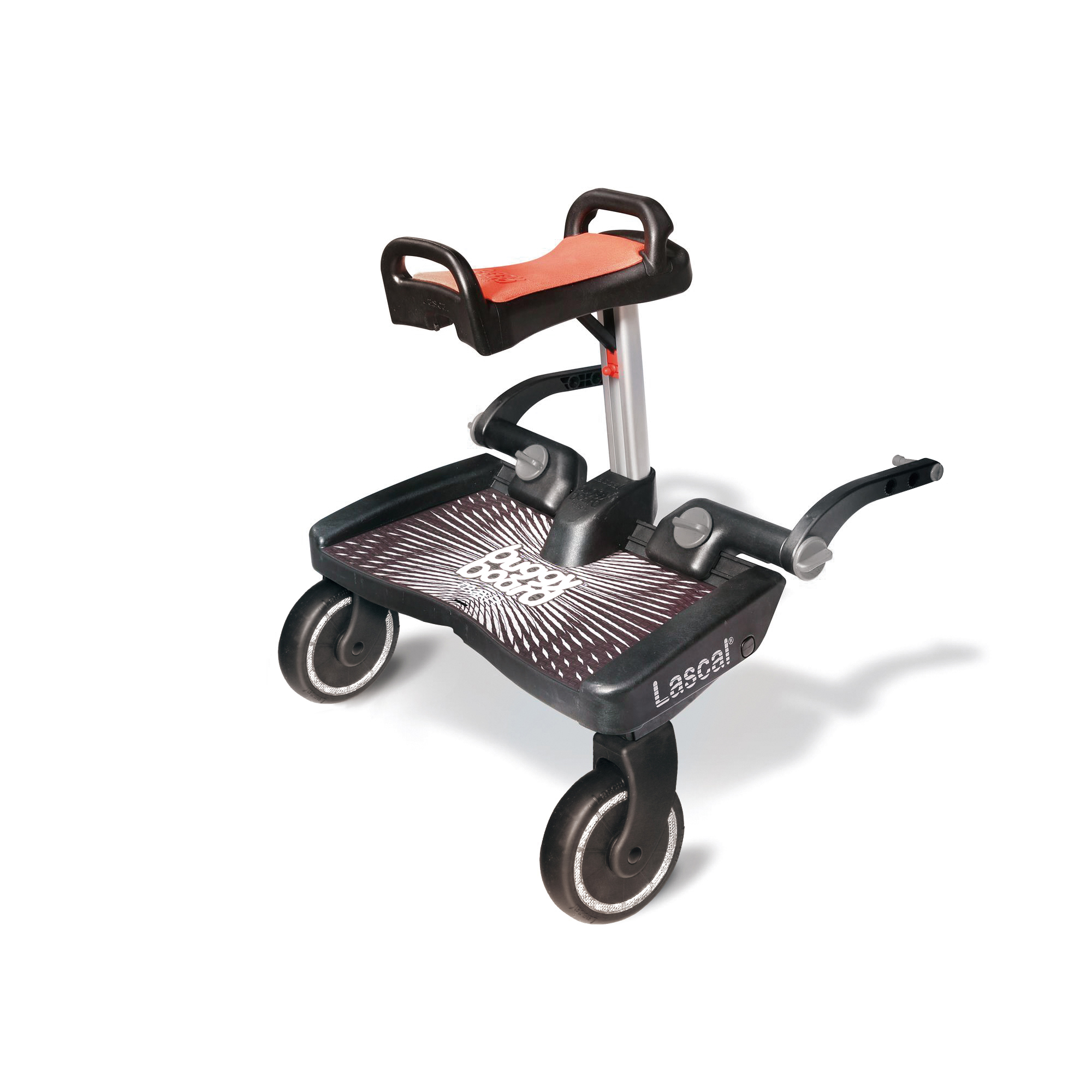 Planche de buggy avec siège, planche à roulettes universelle pour  poussette, planche à roulettes 25 kg