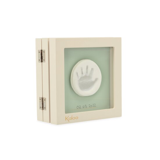 Kaloo Mon cadre photo et empreintes Beige  Kaloo Mon cadre photo et empreintes Beige