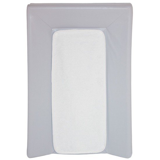 BabyCalin Matelas à langer Luxe + Serviette Gris 50x70 cm