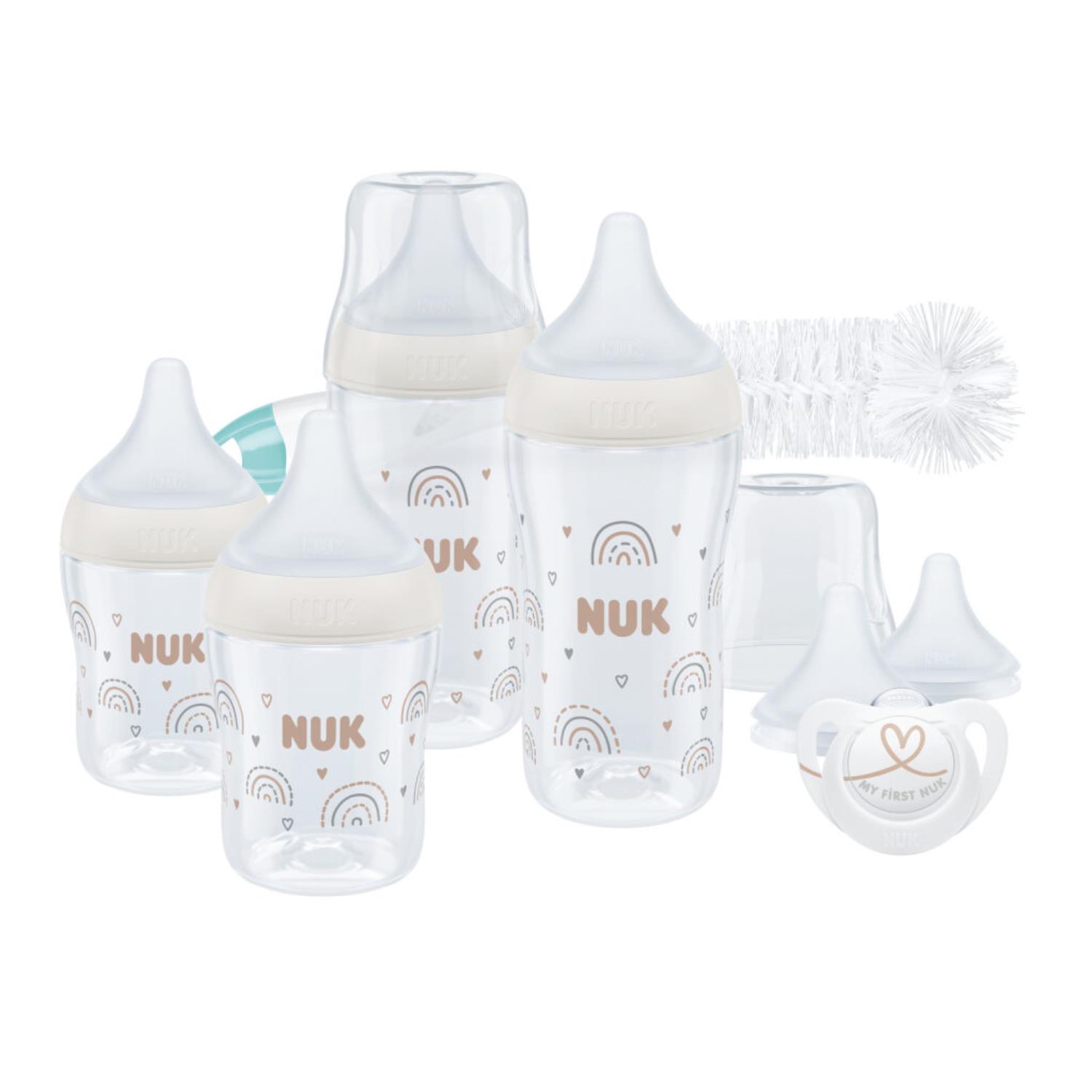 NUK - Coffret naissance biberons Perfect Match MULTICOLORE Nuk