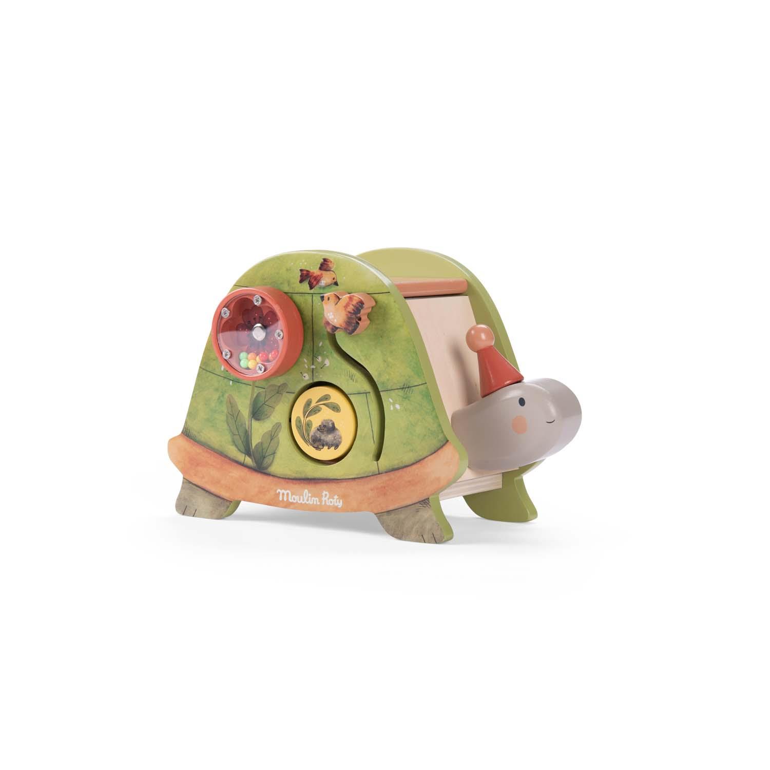 Tortue d'activités Trois petits lapins MULTICOLORE Moulin Roty
