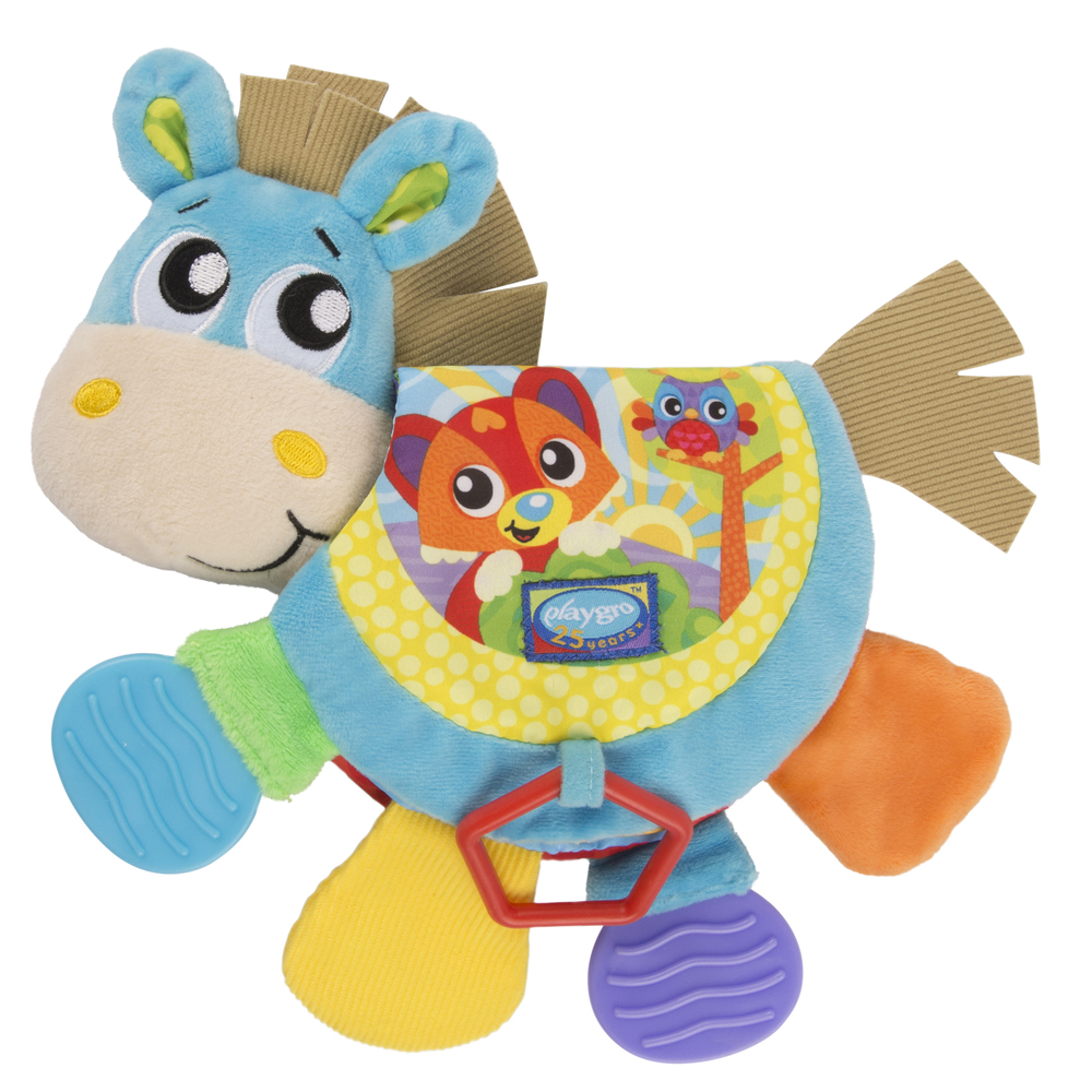 Livre imagier musical Cheval Clip Clop MULTICOLORE Playgro