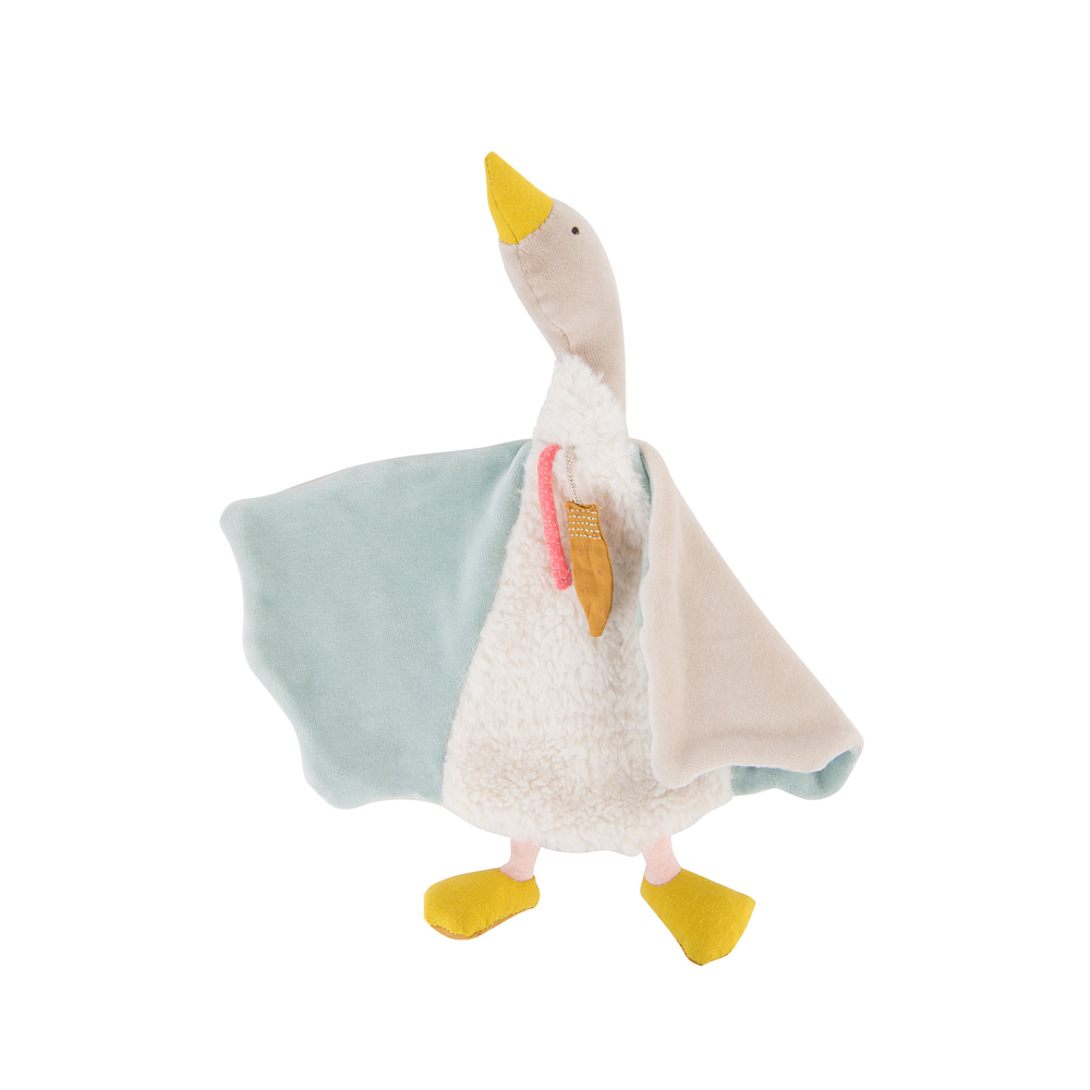 Doudou oie Le Voyage d'Olga MULTICOLORE Moulin Roty