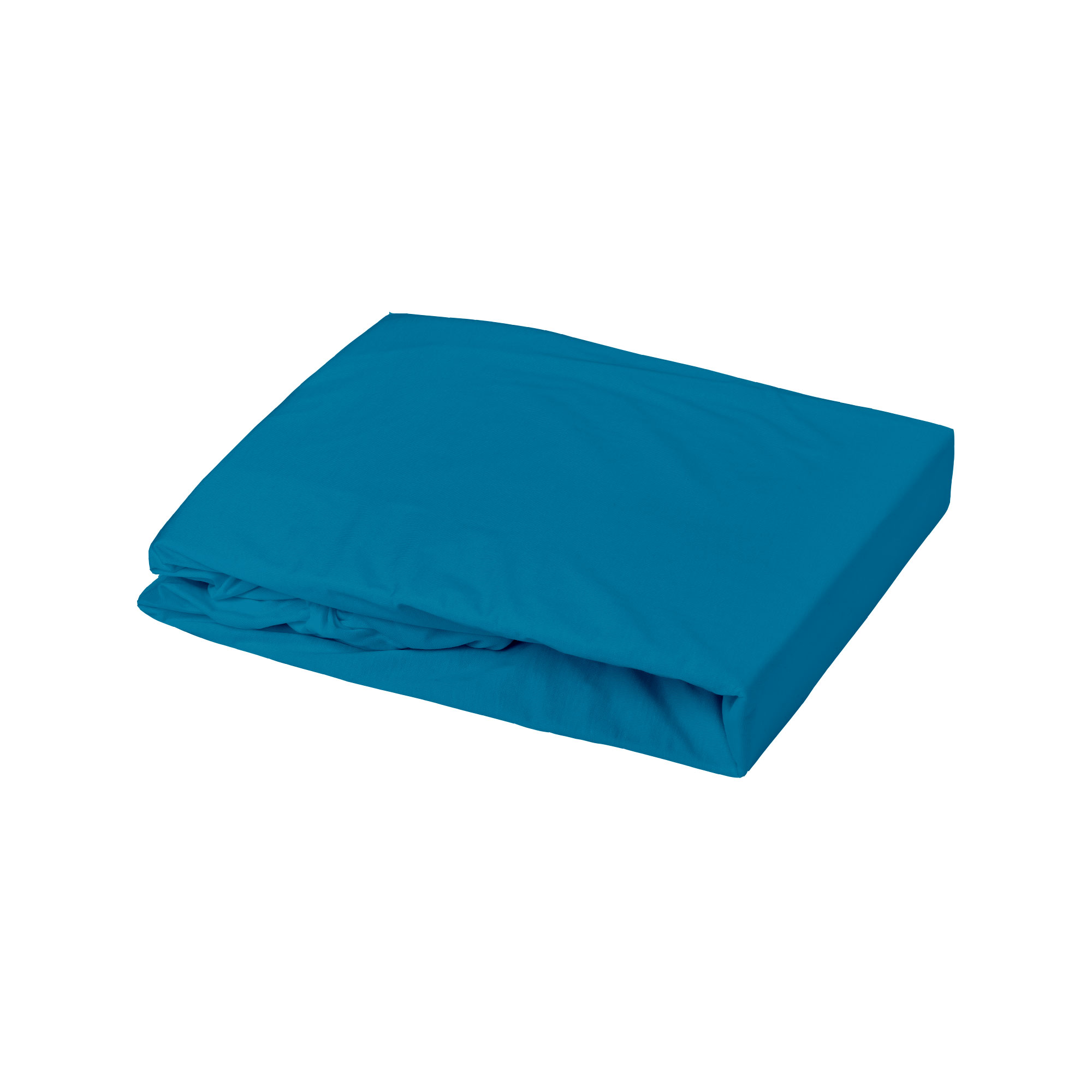 Domiva - Drap housse Jersey BLEU Domiva
