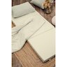 Matelas d'appoint pliant coton bio rayé