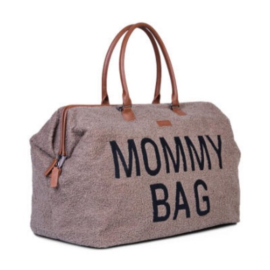 Childhome Sac à langer Mommy Bag Teddy Soft Brown  Childhome Sac à langer Mommy Bag Teddy Soft Brown